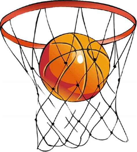 Basketball Clipart Z31 Coloring Page