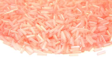 Bugle Beads Size 3 Pink Choice Of Pack Sizes Art