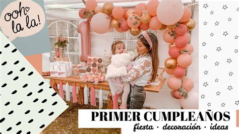 Primer CumpleaÑos De Nuestro BebÉ Fiesta DecoraciÓn Ideas Como