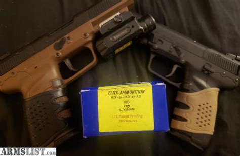 Armslist For Saletrade Fn Five Seven And Elite Ammunitions T6b And