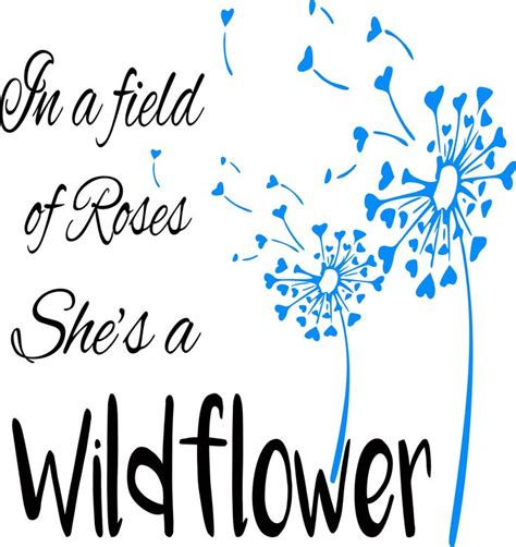 Free Free 259 Maybe She&#039;s A Wildflower Svg SVG PNG EPS DXF File