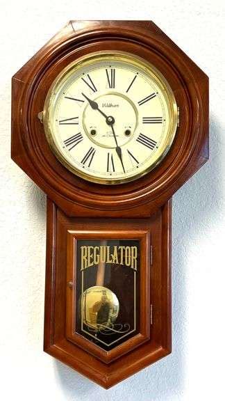 Waltham 31 Day Regulator Wall Clock Auctionology Llc