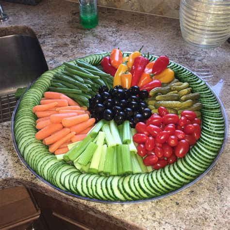 Salad Plate The Best From My Dear Boss Rachel Veggie Tray Fast
