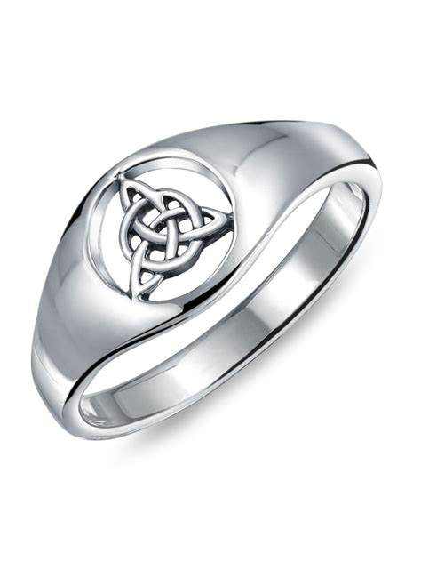 Bling Jewelry Friendship Viking Celtic Trinity Knot Triquetra Ring