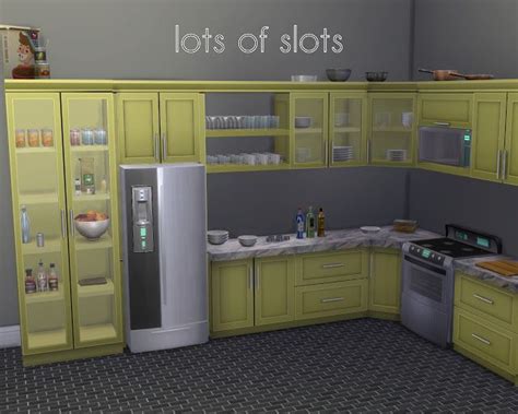 Sims 4 Ccs The Best Sumptuous Kitchen Set By Madhox Accesorios
