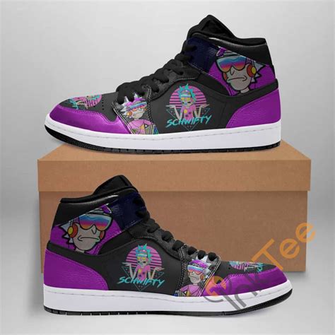 Rick And Morty Ha138 Custom Air Jordan Shoes Inktee Store