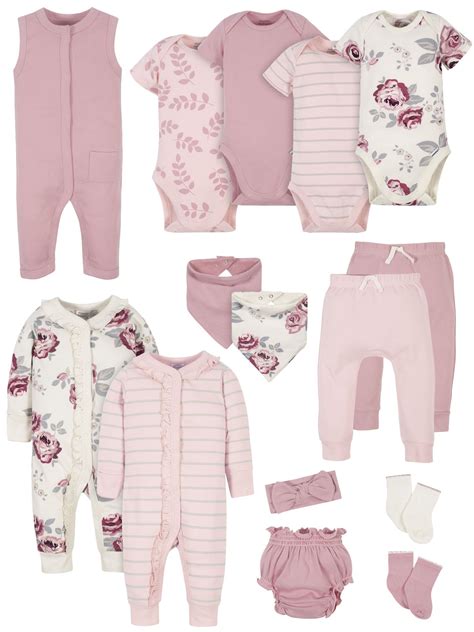 Modern Moments Modern Moments By Gerber Baby Girl Baby Shower Layette