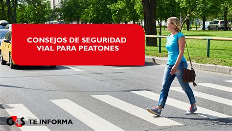 Tips de Seguridad Consejos para Peatones G S Perú
