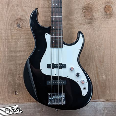 Samick Greg Bennett Fairlane Jazz Style Bass Guitar Black Reverb