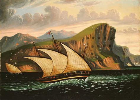 Thomas Chambers American Marine And Landscape Painter American Folk Art Museum