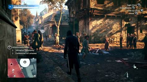 Assassins Creed Unity Singleplayer Gameplay Part Flucht Mit Dem My