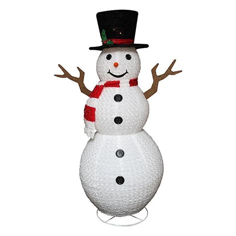 Outdoor & garden decorations └ seasonal decorations └ celebrations & occasions └ home, furniture & diy all categories antiques art baby books, comics & magazines business, office & industrial cameras & photography cars, motorcycles & vehicles clothes. Northlight 72-Inch Pre-Lit Snowman Lawn Decoration | Bed ...