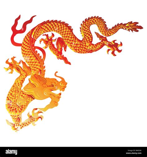 Chinese Dragon Illustration Hi Res Stock Photography And Images Alamy