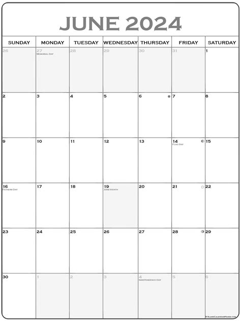 Calendar Of June 2023 Calendar 2023 With Federal Holidays