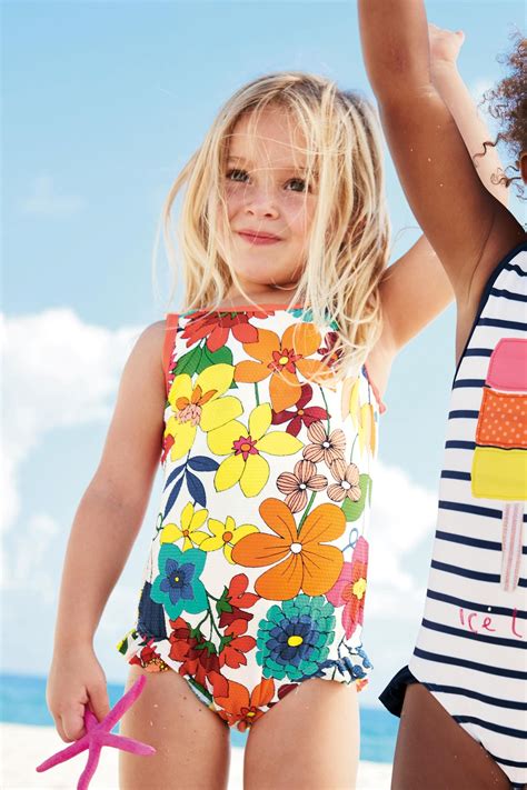 Buy Multi Floral Print Swimsuit 3mths 6yrs From The Next Uk Online