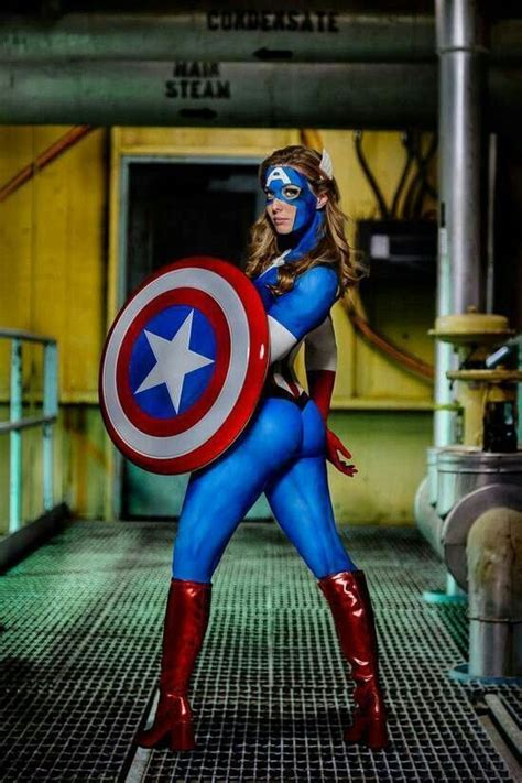 Ms Capitan America Captain America Captain America Cosplay Captain