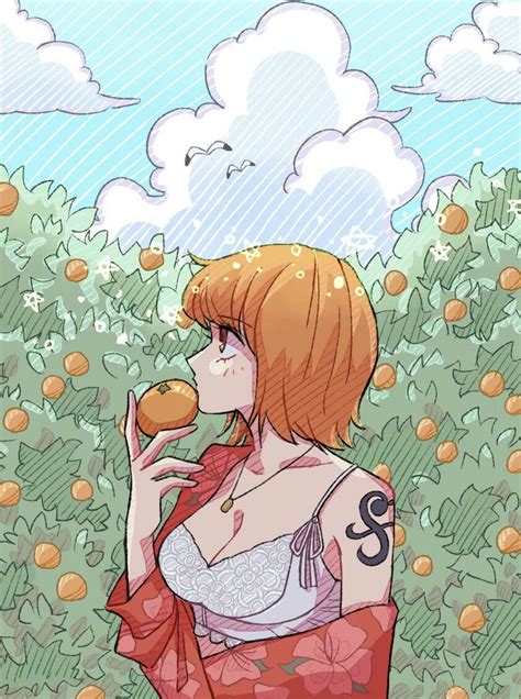 Nami One Piece Orange Aesthetic Most People Consider Her To Be Very Attractive Or Even