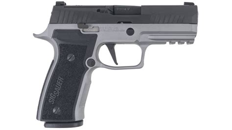 Sig Sauer P320 Axg Carry 9mm Pistol Two Tone