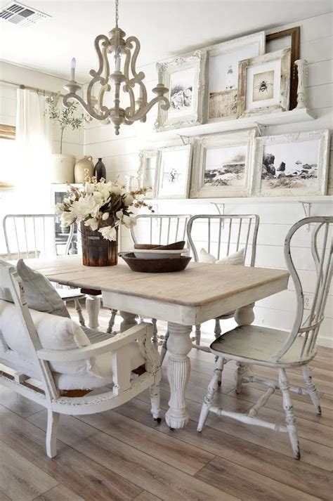 11 Sample Shabby Chic Dining Rooms For Small Room Home Decorating Ideas