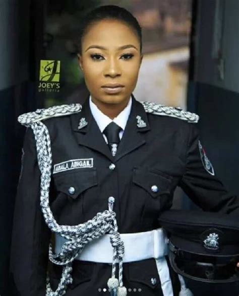 Meet Nigerian Female Police Officer That Just Graduated From Police