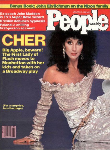 People 1982 People Magazine Covers People Magazine Cher Photos