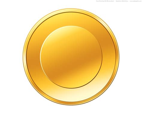 Psd Gold Coin Icon Psdgraphics Coin Icon Gold Coins Coins