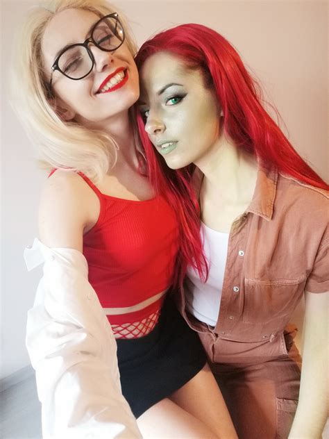 Harleen Quinzel And Poison Ivy Harley Quinn By Carrykey And