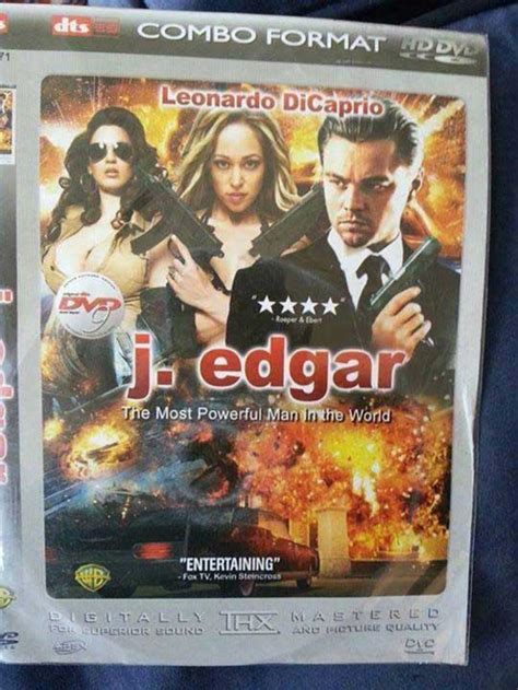 J Edgar From Bootleg Dvd Covers From Around This Dumb Dumb World E