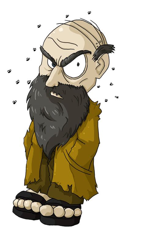 Angry Hobo Colored By Redarm84 On Deviantart