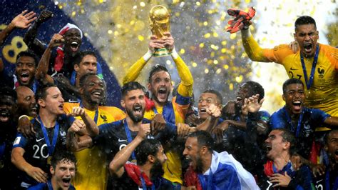 Get the latest world cup 2018 football results, fixtures and exclusive video highlights from yahoo sports including live scores, match stats and team news. France win World Cup final with 4-2 victory against ...