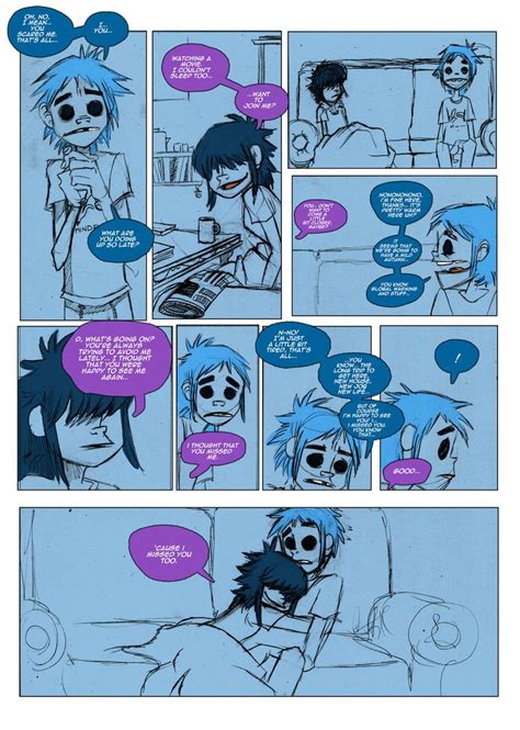 2d Noodle Love Gorillaz Art Gorillaz 2d And Noodle