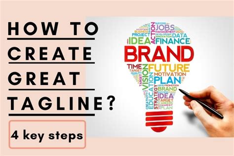 How To Create A Great Tagline For Your Brand In 4 Easy Steps