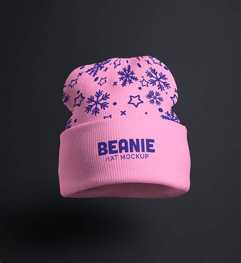 Beanie Hat Mock Up