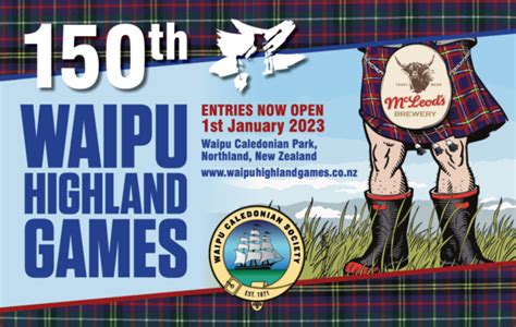 150th Waipu Highland Games The Scottish Banner