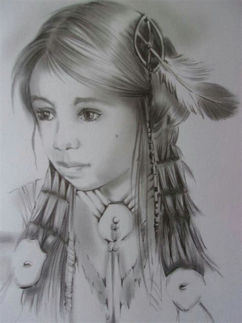 Indian Maiden Ahd Sketches Native American Face Paint Native American Drawing Native American