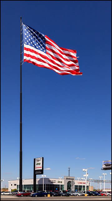The Largest American Flag In Fort Wayne Photograph By Christopher
