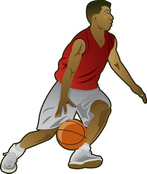 Person Playing Basketball Clipart Clip Art Library
