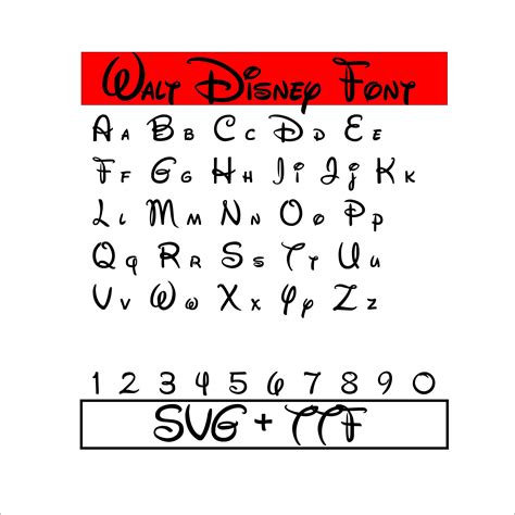 Walt Disney Font Svg Walt Disney Letters Alphabet Disney Disney Font Images