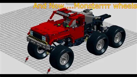Lego Mini Trial Truck 6x6 Youtube