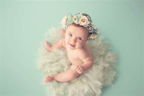 sesiones fotográficas ideas para fotos de bebes mes a mes niña hay niños