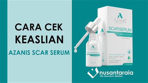 Azanis scar serum untuk menghilangkan bopeng bekas jerawat acne scar. Cek Azanis Scar Serum Original - YouTube