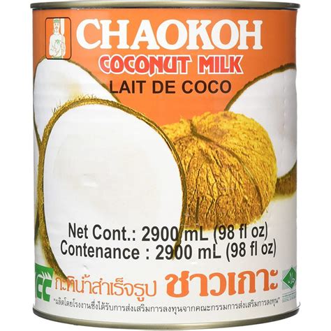 Chaokoh Coconut Milk 2900ml Thai Coconut Milk
