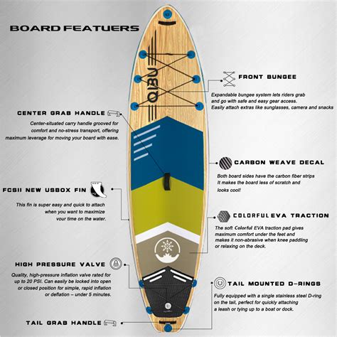 Wholesale Wood Paddle Board Jbi A08 Folding Surfboard Stand Up