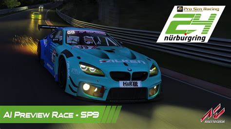 Assetto Corsa Pro Sim Racing 24 Hours Of Nurburgring Bmw M6 Gt3