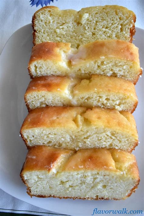 Lemon Loaf Cake With Lemon Glaze Is Light Moist And Lemony A