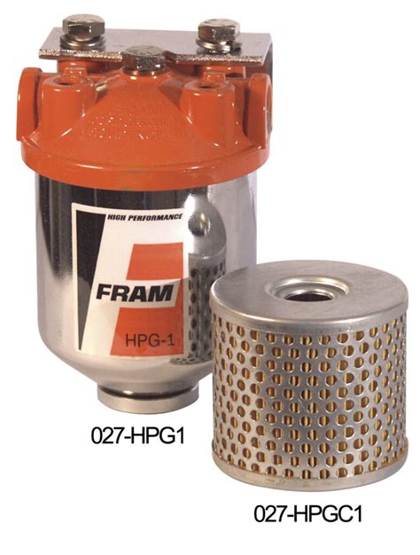 Fram Fuel Filter Element Only Keyser Manufacturing
