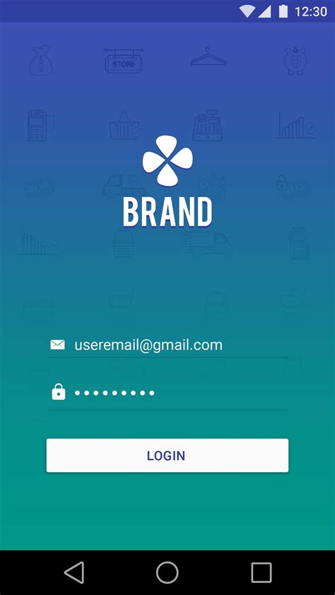 Android Login Ui Design Screen Example Tutorial With Source Code