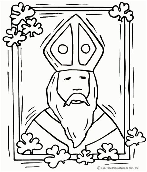 For coloring page ideas, you can find many pictures with the topic st patrick coloring page catholic, st patrick coloring pages, st patrick coloring santa and christmas tree coloring pages creativity colors christmas tree pics coloring pages. Catholic Saint Coloring Pages - Coloring Home