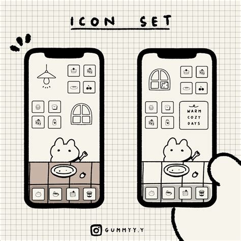 ⊹₊ ˚simple Icons Set For Iosandroid˚ ₊ ⊹ Gummys Ko Fi Shop Ko