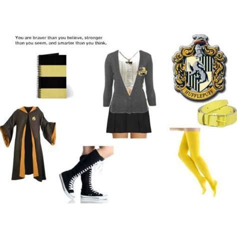 Hufflepuff Hufflepuff Outfit Harry Potter Outfits Outfit Inspirations